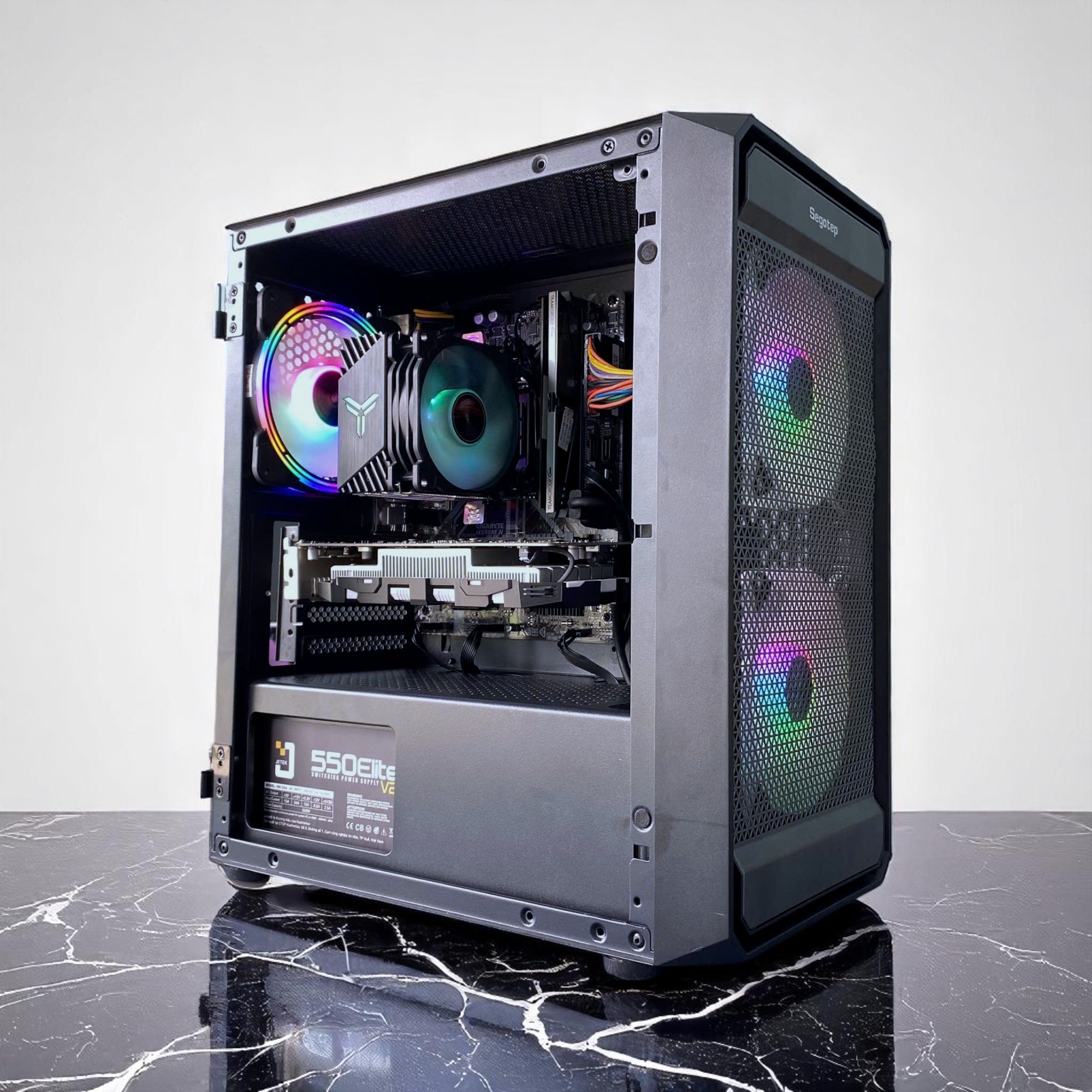 [ĐÃ BÁN] PC Thanh Lý | Intel Core i3-9100F | GTX 1050 Ti 4GB | Main H310 | RAM 12GB | SSD 256GB. - ảnh sản phẩm tại HMPC Store